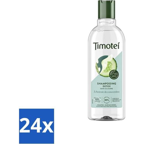 Timotei - Shampoo - Detox - Gurkenextrakt - 300 ml - Vorteilspack - 24 Stücke