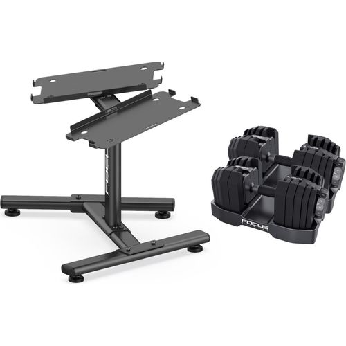 Verstellbares Hantelset Shift – 2x24 kg – Mit Hantelständer Shift