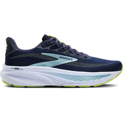 Brooks Ghost 17 - Herren Laufschuh - Peacoat/Lime/Blue Peacoat/Lime/Blue 41