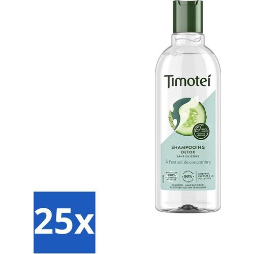 Timotei - Shampoo - Detox - Gurkenextrakt - 300 ml - Vorteilspack - 25 Stücke