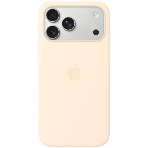 APPLE Smartphone-Hülle "iPhone 17 Pro Max Silikon Case mit MagSafe", vanille, Apple iPhone 17 Pro Max, Hüllen