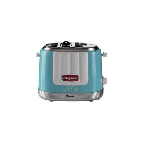 ARIETE Hotdog-Maker "206B Party Time blau", blau, B:21cm H:27cm T:16cm, Hot-Dog-Maker
