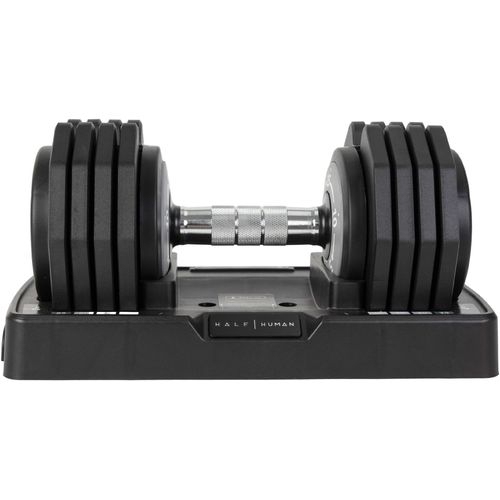 Hantel HALF HUMAN "Verstellbare Hantel - 25 kg", schwarz, Hanteln, 25 kg, Stahl