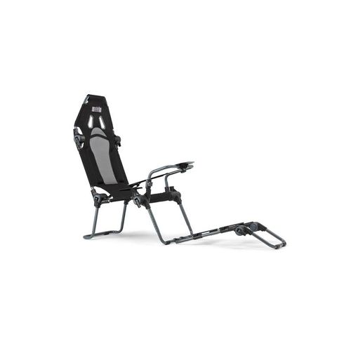 Next Level Racing F-GT Lite Formula and GT Foldable Simulator Cockpit - Grey Sim-Racing-Cockpit - Stoff - Bis zu 130 kg