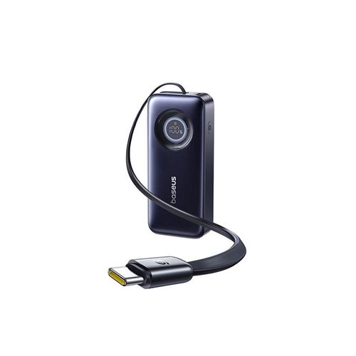 Baseus EnerCore CR11 20000mAh 67W Power Bank with Retractable USB-C Cable - Black Powerbank (Akku) - 20000 mAh