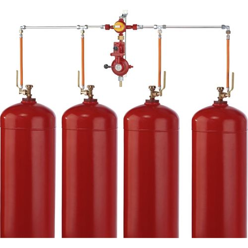 GOK 4-Flaschenanlage / automatisch / 50 mbar / 4 kg/h