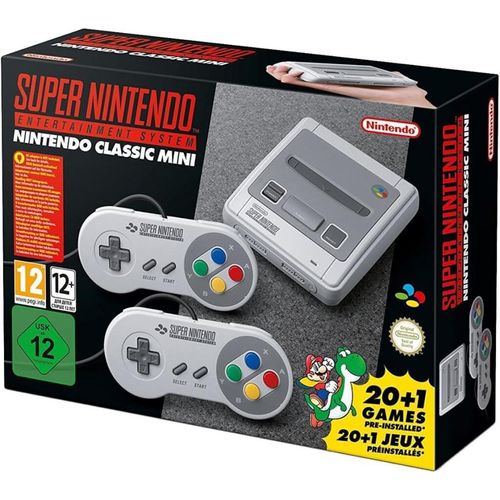Nintendo Classic Mini: Super Nintendo - Die Mini-16-Bit-Konsole mit 21 fest installierten Spielen