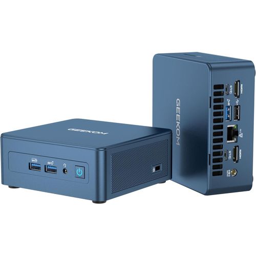 2026 GEEKOM Mini PC, 12th Gen Intel i5-12450H 16 GB 512GB M.2 PCIe SSD Mini Computer, Mini Desktop PC