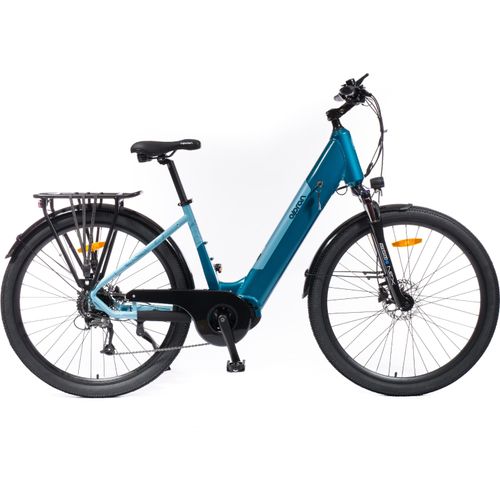 Olpran Elektrofahrrad Ardea 29 Tiefeinsteiger Blau 18 Zoll