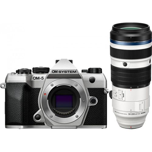 OM System OM-5 Mark II silber + OM System M.Zuiko ED 50-200mm f2,8 PRO - abzgl. 300,00€ Frühlings-Cashback