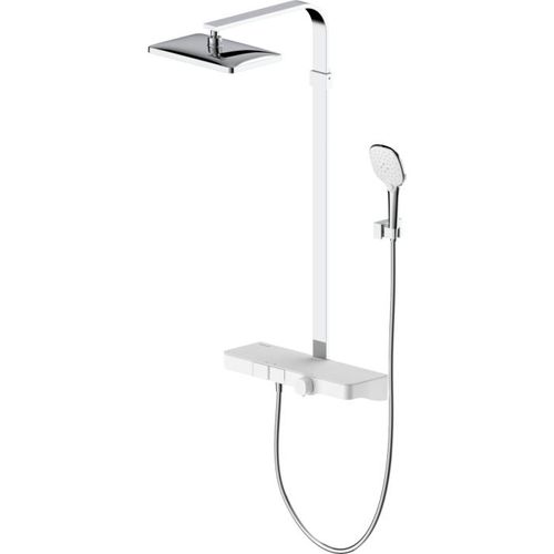 Bravat Vienna M Thermostat-Duschsystem 3591562 mit Glasablage, chrom