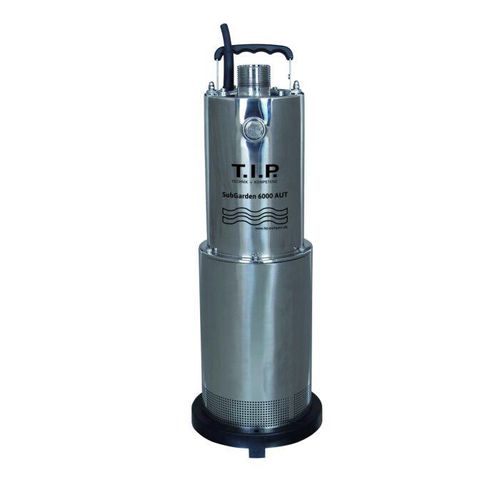 T.I.P. Subgarden 6000 AUT 4in1 Zisternenpumpe 30137, Edelstahl, 6.000 l/h, 43 m Förderhöhe, integrierte Automatik