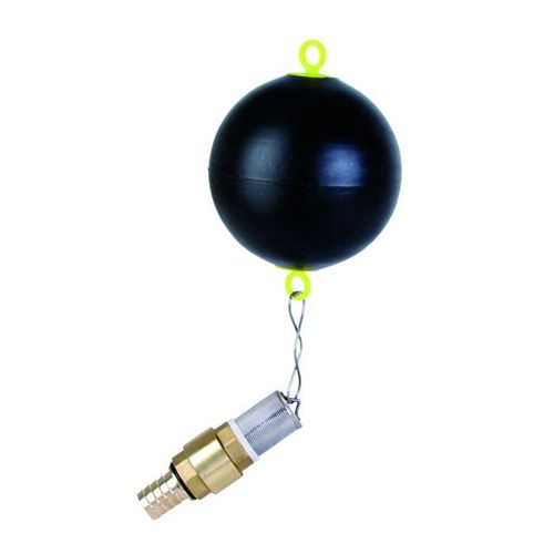 T.I.P. Ballschwimmer 30914, Mit Fußventil, schwimmende Entnahme, für Zisternen und Brunnen