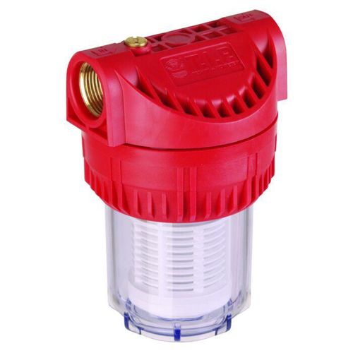 T.I.P. Feinfilter G 5 Vorfilter 31052 Für Gartenpumpen und Hauswasserwerke, 5 Zoll, bis 7.000 l/h, mit waschbarer Filterpatrone