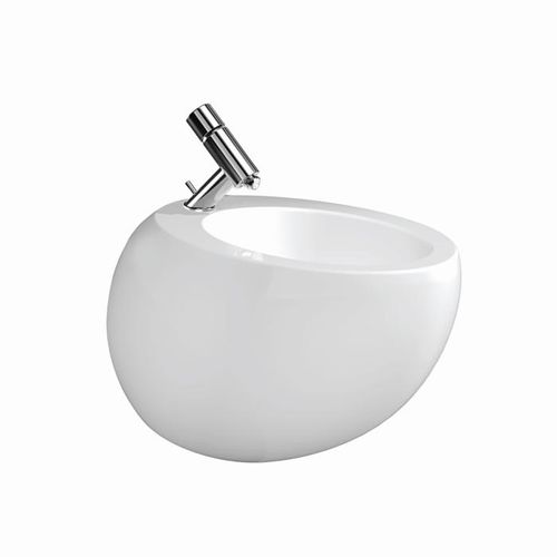 LAUFEN ALESSI ONE Wand-Bidet 8309714003041 weiß, mit LAUFEN Clean Coat