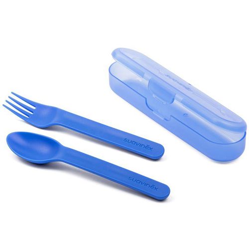 Suavinex Booo bestek Blue 12m+ 1 st