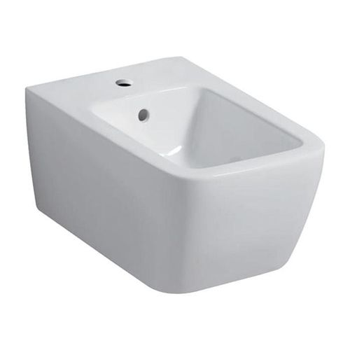 Geberit iCon Square Wand-Bidet 231910000 geschlossene Form, mit Überlauf, weiß