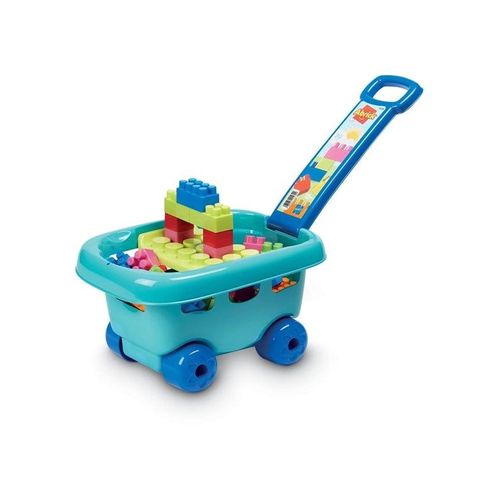 Ecoiffier - Abrick Building Blocks in Storage Cart 30 pcs.