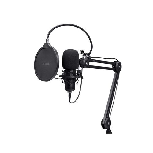 Trust GXT 270 Emita II+ Black Podcast microphone