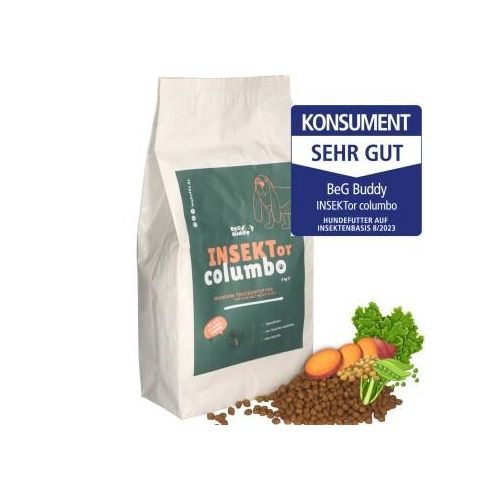 BeG Buddy Trockenfutter Insekten, Insektenfutter für Hunde, Allergie / Unverträglichkeit 10 kg