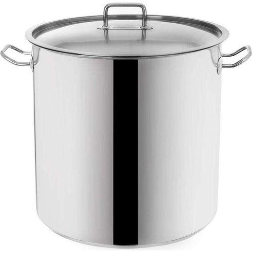 ORION Stahltopf Kochtopf für Gastronomielokale mit Deckel 35 cm 35l