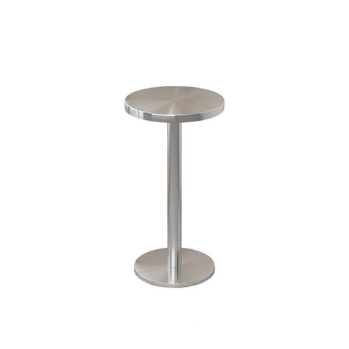 Gastronomiemöbel Bar Cafe Edelstahl Gastronomietisch Kleiner Rundtisch Esstisch Bistrotisch runder Tisch 40x75cmBXG-HY40
