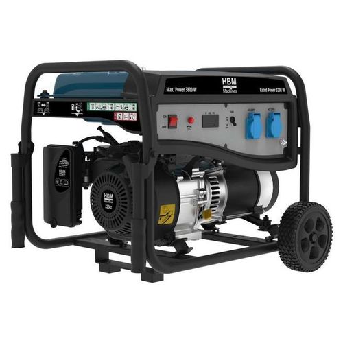 HBM-Generator, 223 cm³ mit Benzinmotor, 230 V, 3800 W
