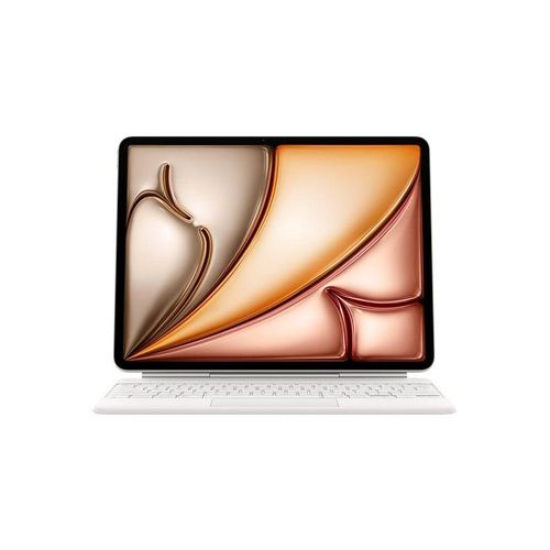 Apple Magic Keyboard for iPad Air 13" M4 | M3 | M2 - Norwegian - White - Tastatur & Folio-Set - Norwegisch - Weiss