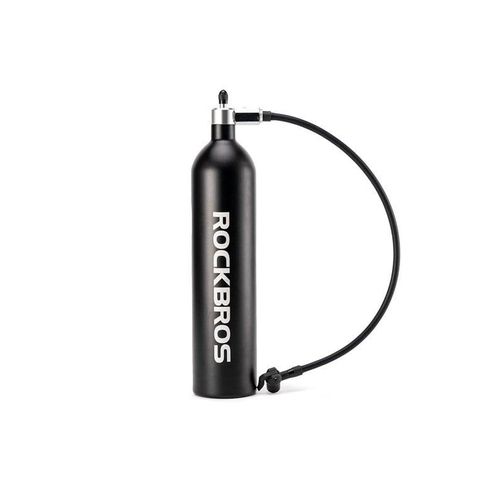Rockbros Tubeless Tire Inflator 200 PSI 1.2l - Black