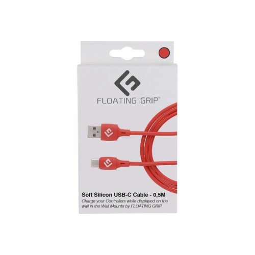 Floating Grip 0.5M LED USB-C CABLE (RED)