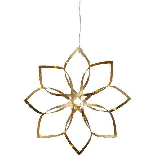 Eglo Led-Dekoleuchte, Gold, Transparent, Metall, warmweiß, 4x30x30 cm, Lampen & Leuchten, Innenbeleuchtung, Dekoleuchten, Dekoleuchten