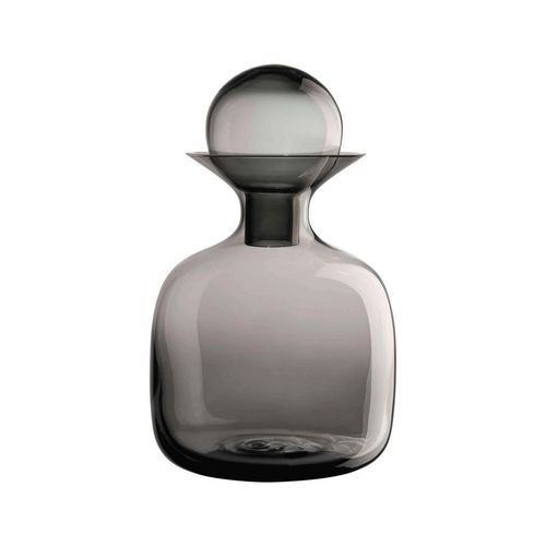ASA Karaffe, Grau, Glas, 1,5 L, 18.5 cm, Deckel, Kaffee & Tee, Kannen, Karaffen