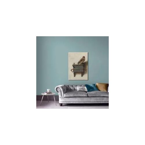 Leinwandbild ART FOR THE HOME "Het puttertje", braun (farbe bild(er): braun), B:70cm H:30cm T:3cm, Bilder, Leinwandbild, der Distelfink 100 x 70 cm