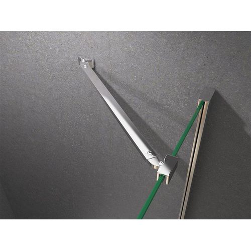 BuyLando Ida 120x90x195 cm U Form Duschkabine Schiebesystem inkl. Duschtasse