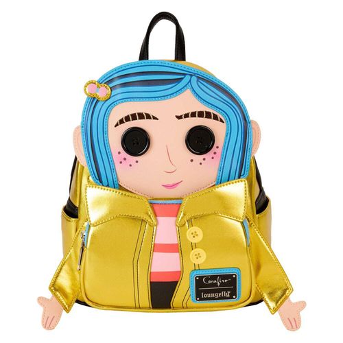 Loungefly Laika Coraline Mini-Rucksack | Doll Cosplay | 15. Jubiläum | mit Notiz