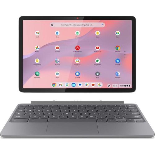 Lenovo Chromebook IdeaPad Duet 3 2-in-1 Tablet | 10,95 Zoll WUXGA Touch Display Mediatek Kompanio 838 4GB RAM 128GB SSD Grafik Chrome OS QWERTZ Grau