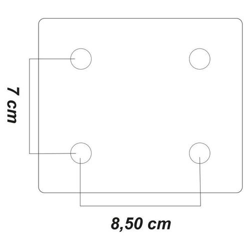 Ring massiv verzinkt