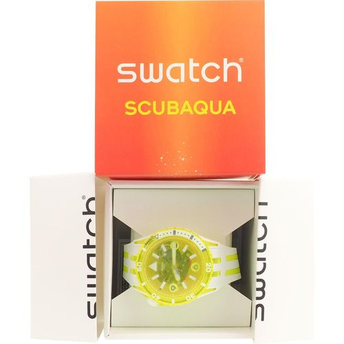 Swatch Scubaqua Egg Yolk - Original mit Zertifikat
