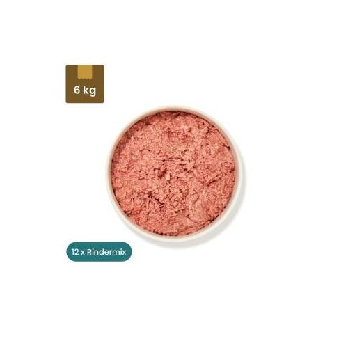 haustierkost.de Rindermix Frostfutter 12 x 500 g
