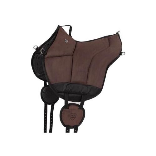 Equinate Reitpad Toledo aus Mikrofaser braun