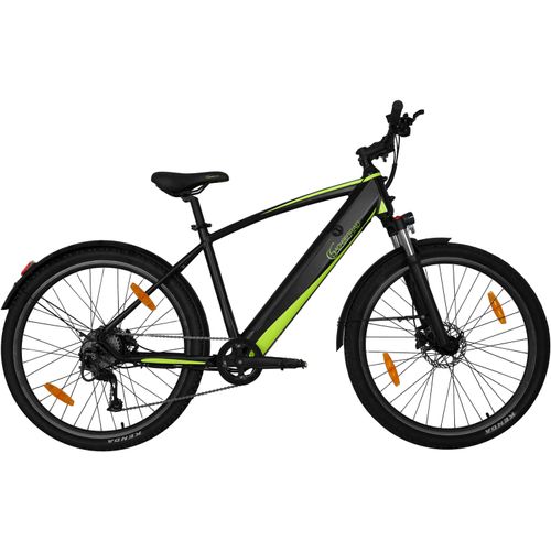 E-Bike SACHSENRAD "R8 Flex III" Gr. 48, schwarz, Elektrofahrräder, 48cm, 27,5 Zoll (69,85cm), LCD-Steuerdisplay, Fahrmodus Pedelec, LED- Beleuchtung