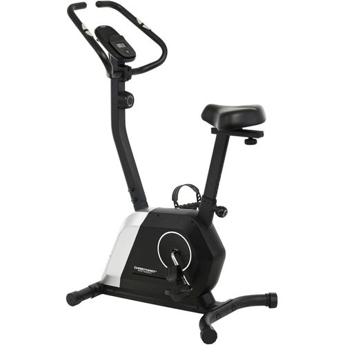 Heimtrainer CHRISTOPEIT SPORT "Heimtrainer Active", schwarz, grau, Heimtrainer, ohne Unterlegmatte, Heimtrainer, 110 kg max. Benutzergewicht, Fahrrad, 14 Widerstandsstufen, B:54cm H:130cm L:97cm