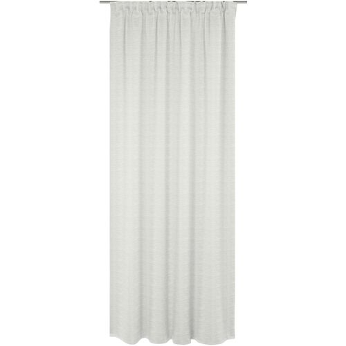 Vorhang WIRTH "Wiessee", weiß, B:150cm H:165cm, Baumwolle, Leinen, Modal, Gardinen, Vorhang, nach Maß
