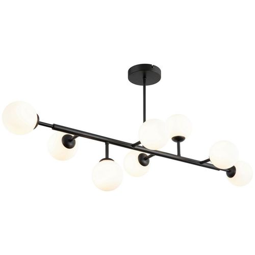 Novel Deckenleuchte, Weiß, Metall, Glas, Vintage,Vintage, stiftförmig,stiftförmig, 26x48x100 cm, RoHS, ISO 9001, Bsci, CE, Lampen & Leuchten, Innenbeleuchtung, Deckenleuchten