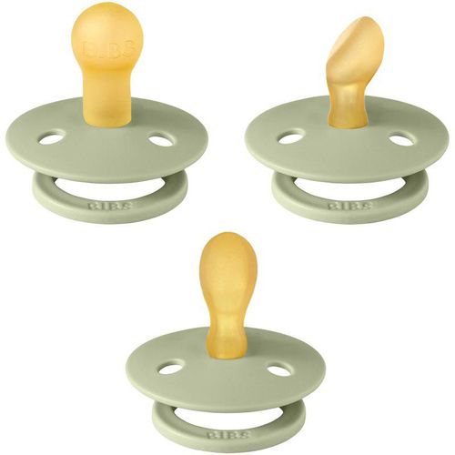 BIBS Try-It Size 1: 0+ months set voor Kinderen vanaf Geboorte Sage 3 st