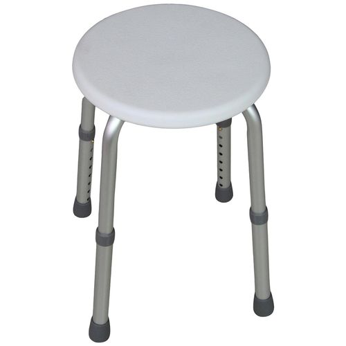 Duschhocker SANOTECHNIK, weiß, B:42cm H:32cm T:42cm, Duschhocker, Duschhocker