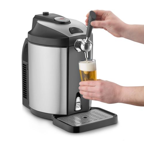 CASO Bierzapfanlage "582 BeerMaster", silber, B:28cm H:47,5cm T:48cm Ø:18,6cm, Zapfanlagen