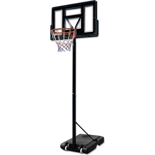 JNGLGO Basketballkorb Basketballständer mit Rollen Basketballkorb Ständer Höhenverstellbar 230 - 305cm Basketball Hoop Komplett Basketballanlage