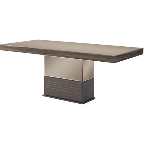 Esstisch Esszimmertisch Tisch Esszimmer Luxus Holz Beige 199 cm