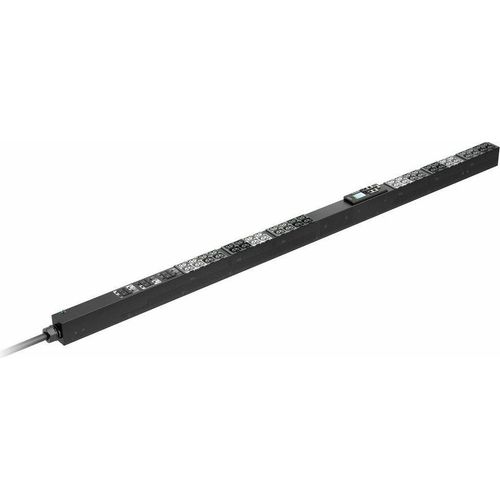 APC NetShelter Rack PDU Advanced 2. Generation, Switched Metered Ausgänge, 3Phase, 22,1kW 400V 32A oder 17,3kW 415V 30A, 530P6, 48 Ausgänge, Messgerät, 0U, Dreiphasig, Schwarz, 42 AC-Ausgänge, C13-Koppler, C15-Koppler, C19-Koppler, C21-Koppler